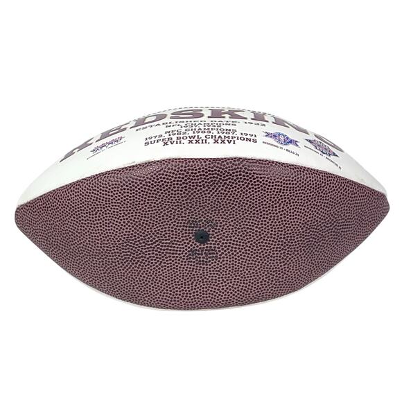 Washington Redskins Team-Signed 8 Autographed Football - Picture 4 of 12